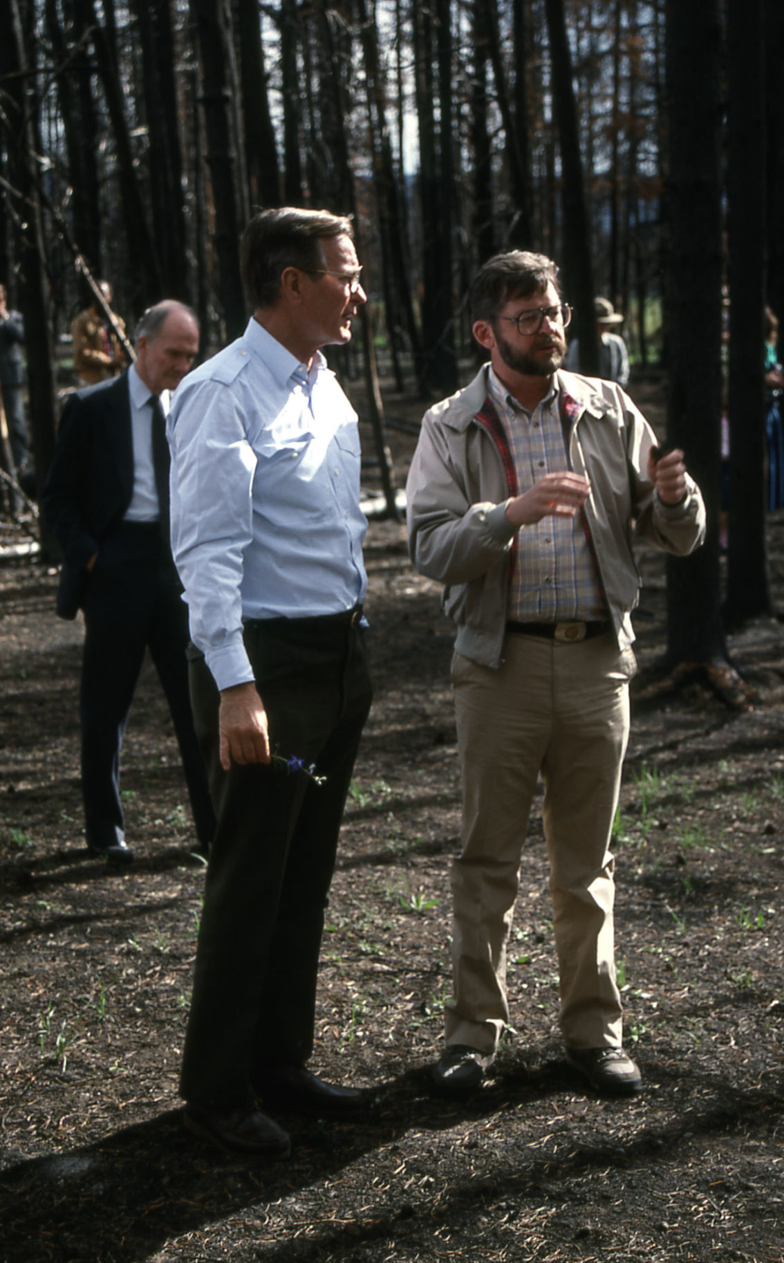 George Bush in Yellowstone